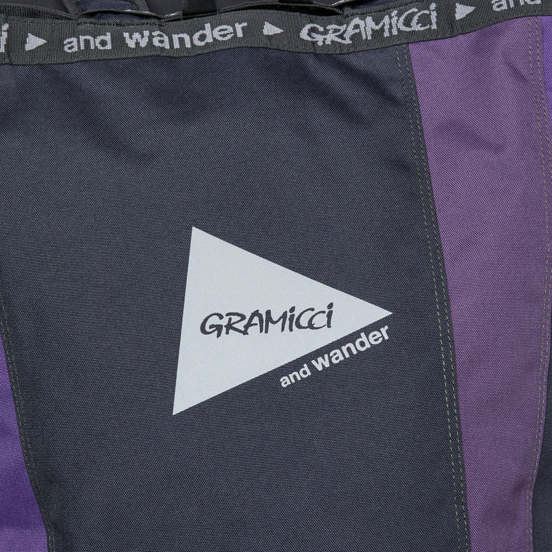 and wander Multi Patchwork 2-Way Pack Multi Purple