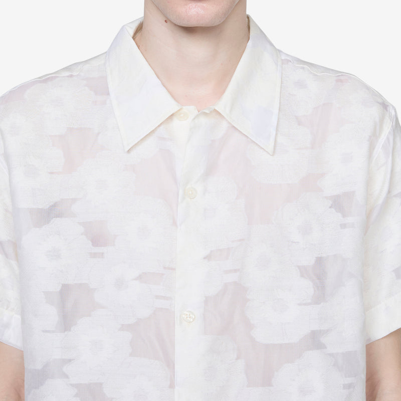 Holiday Shirt Floral Silk