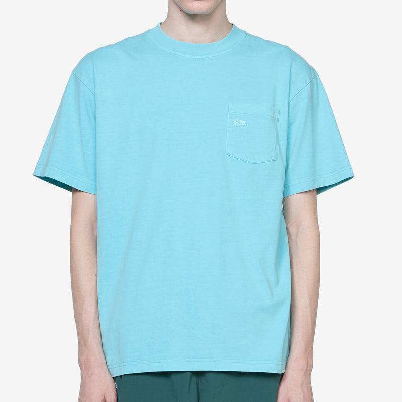 Basic Pocket T-Shirt Blue Radiance