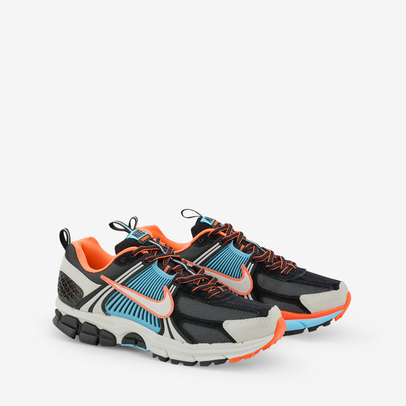 Women's Zoom Vomero 5 Premium Black | Light Bone | Blue Gaze | Total Orange