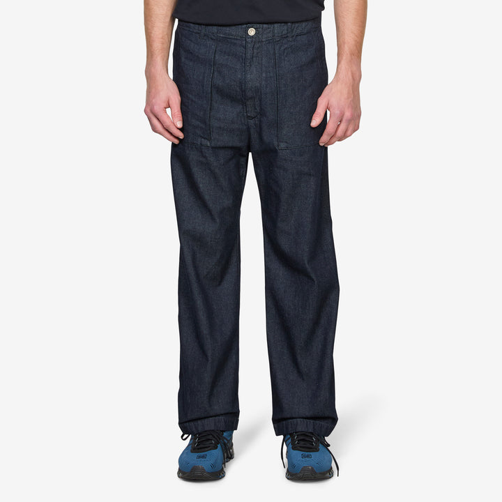 3/1 Denim Loose Pants Denim Front