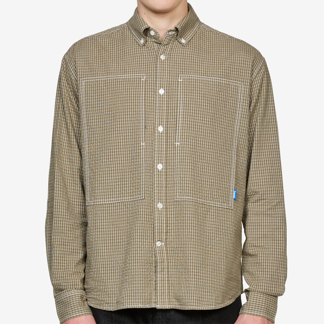 Grant Shirt Green Check Shirts