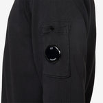 Malfilè Fleece Lens Crewneck Sweatshirt Black