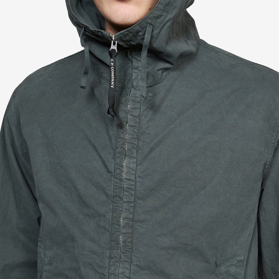 Micro-Reps Hooded Lens Jacket Gunmetal Jumpers