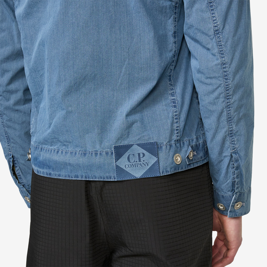 50 Fili Indigo Bleached Goggle Jacket Stone Bleach Jackets