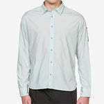 Popeline Longsleeve Lens Button Shirt Misty Blue