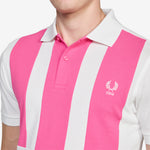 Fred Perry x Stripe Patchwork Polo White | Mix