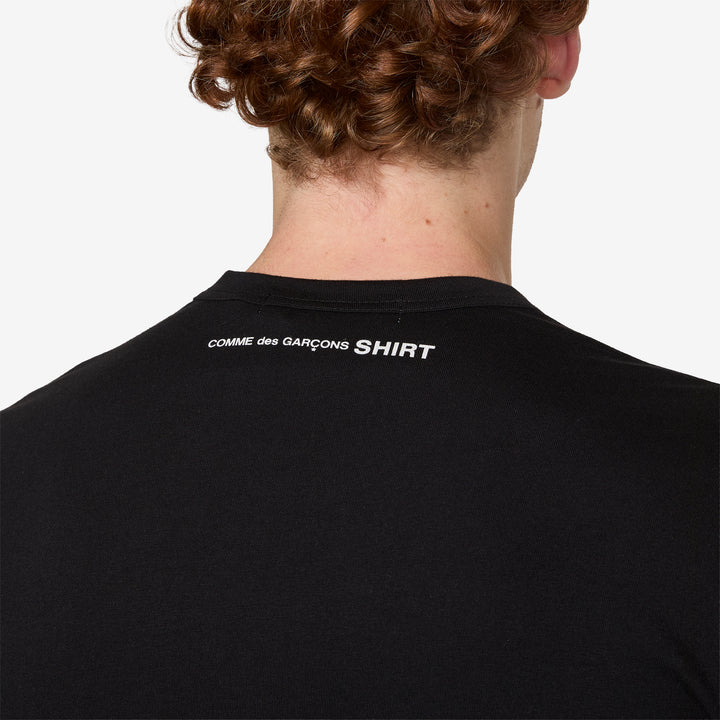 Neck Logo T-Shirt Black