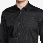 Geometric Shirt Black