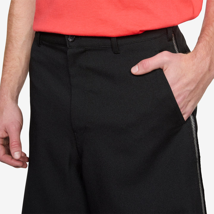 Zip Shorts Black