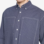 Grant Shirt Navy Check