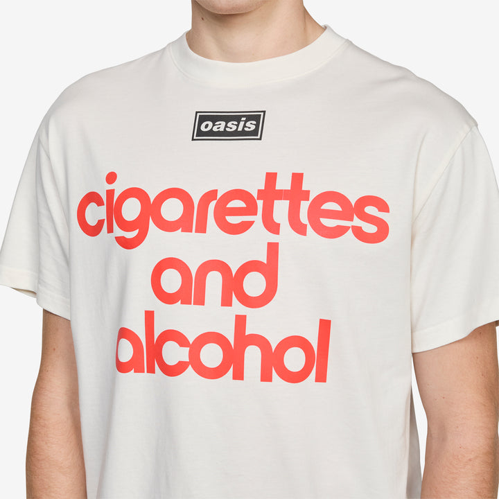 OASIS Nordique T-Shirt Vintage White