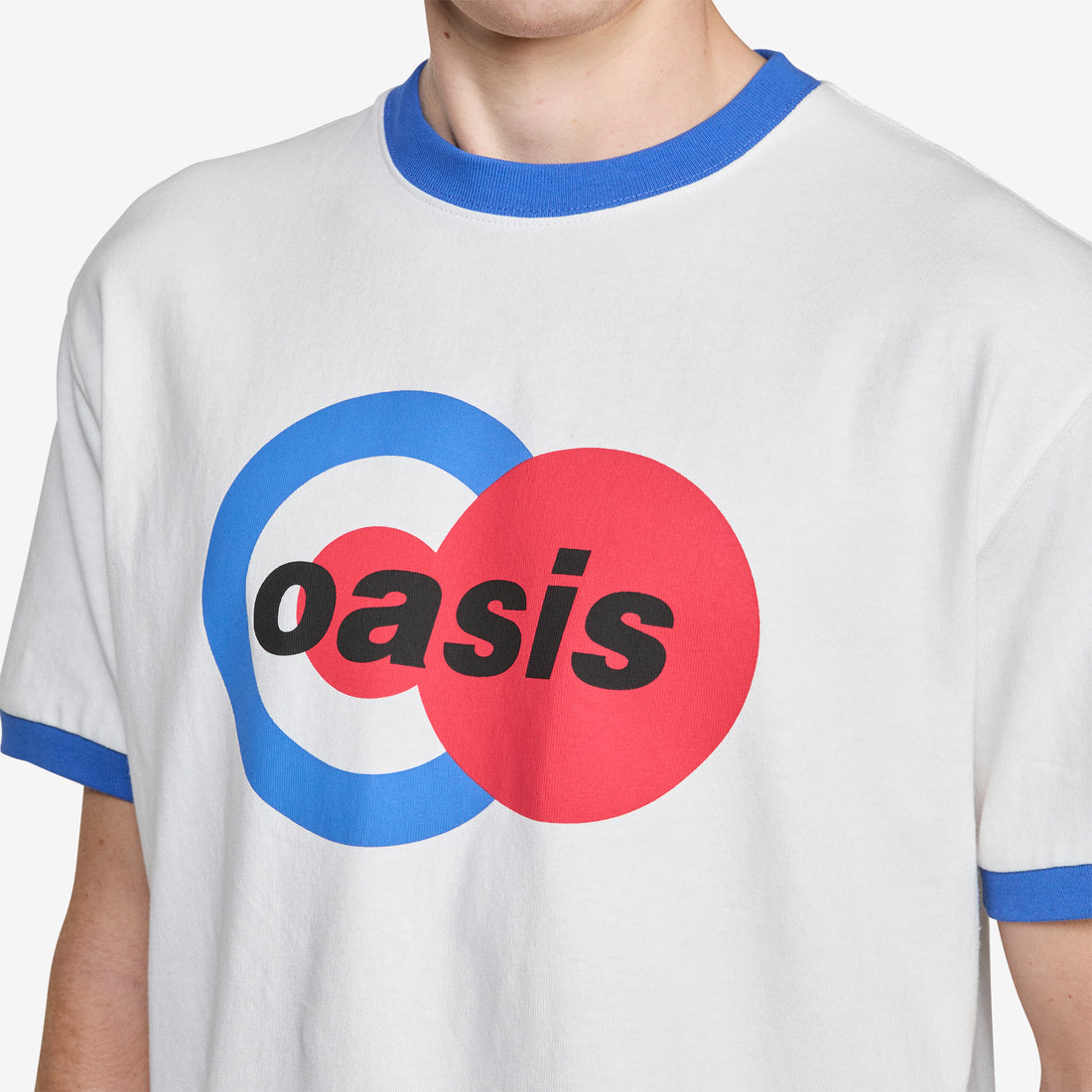 OASIS 1996 Ringer Shirt White Shirts