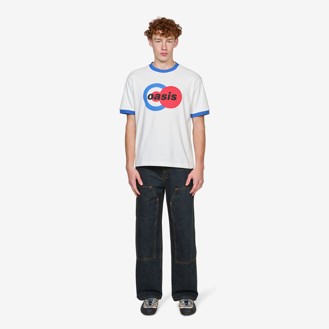 OASIS 1996 Ringer Shirt White Shirts