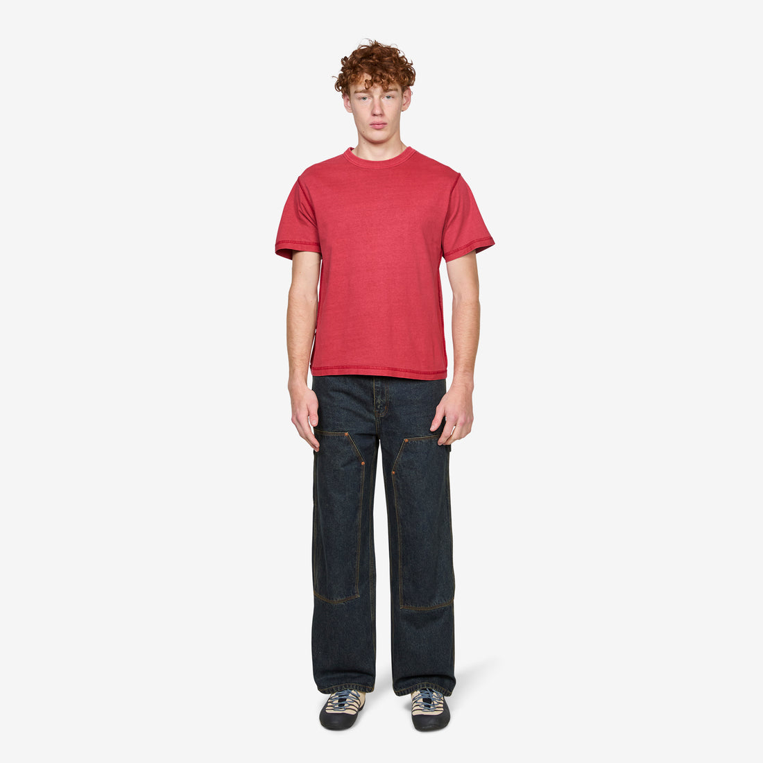 Double Knee Carpenter Pant Dirty Indigo Pants