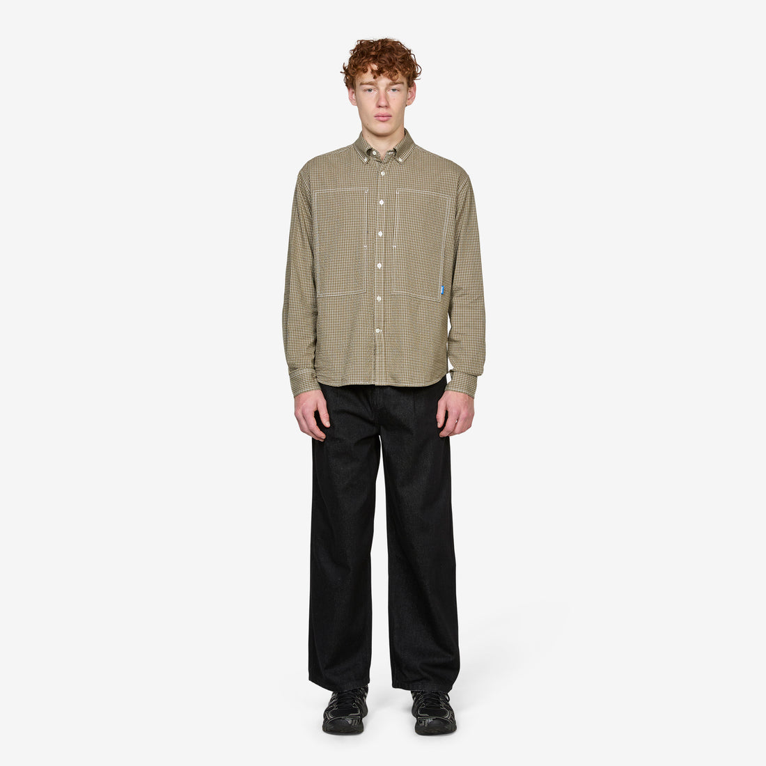 Grant Shirt Green Check Shirts