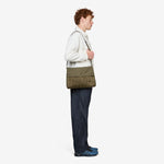 Herringbone Shoulder Bag Ivy Green