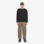 Malfilè Fleece Lens Crewneck Sweatshirt Black