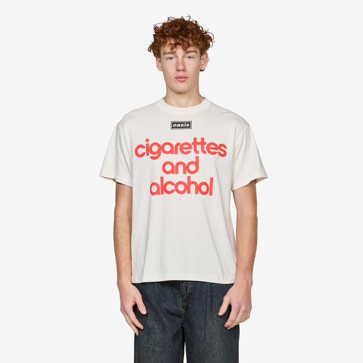OASIS Nordique T-Shirt Vintage White Front
