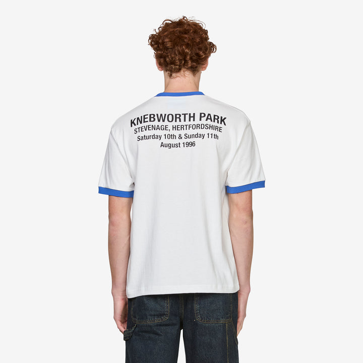 OASIS 1996 Ringer Shirt White