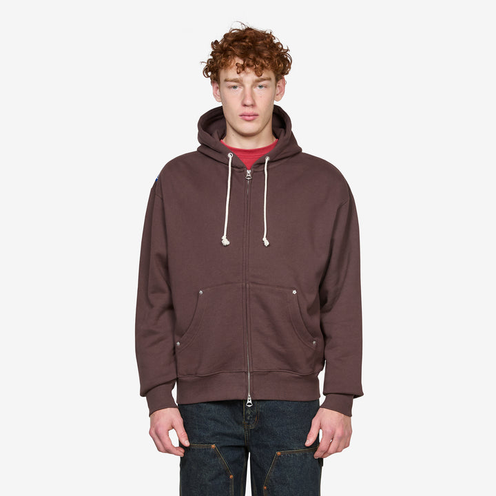 G9 Hoodie Brown Front