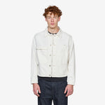 Bull Denim Zip Jacket Gauze White