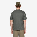 20/1 Jersey Plated Logo T-Shirt Gunmetal