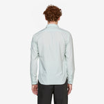 Popeline Longsleeve Lens Button Shirt Misty Blue