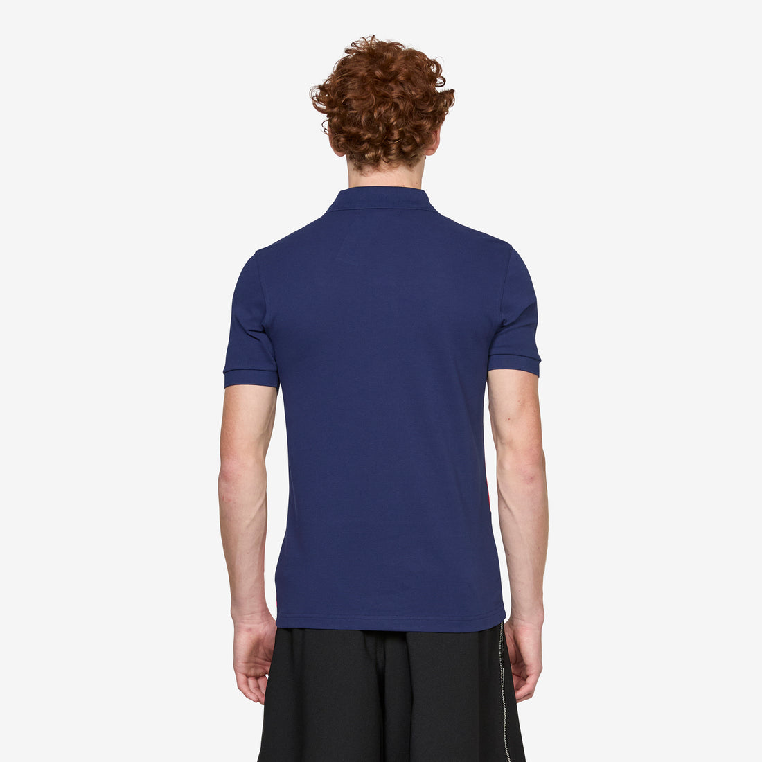 Fred Perry x Square Patchwork Polo Navy | Mix Shirts