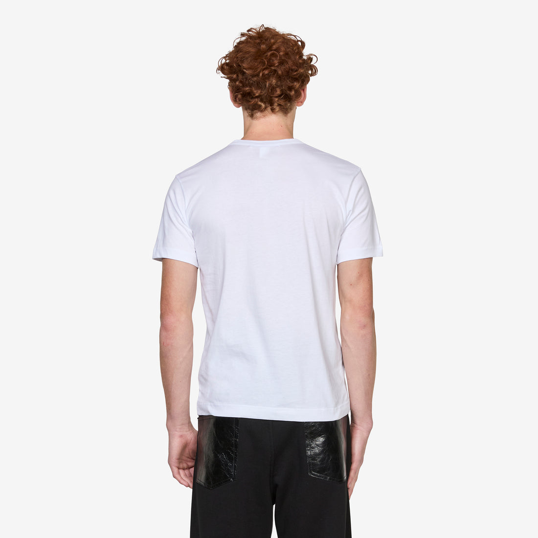 Printed Cotton Jersey T-Shirt White Tees