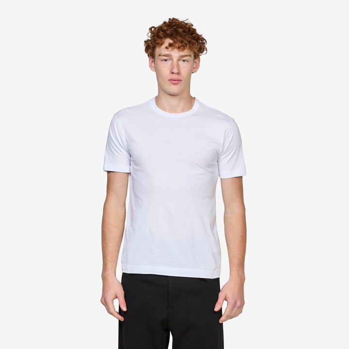 Neck Logo T-Shirt White Front