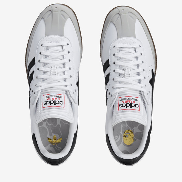 BAPE x Samba Cloud White | Core Black | Gum Footwear