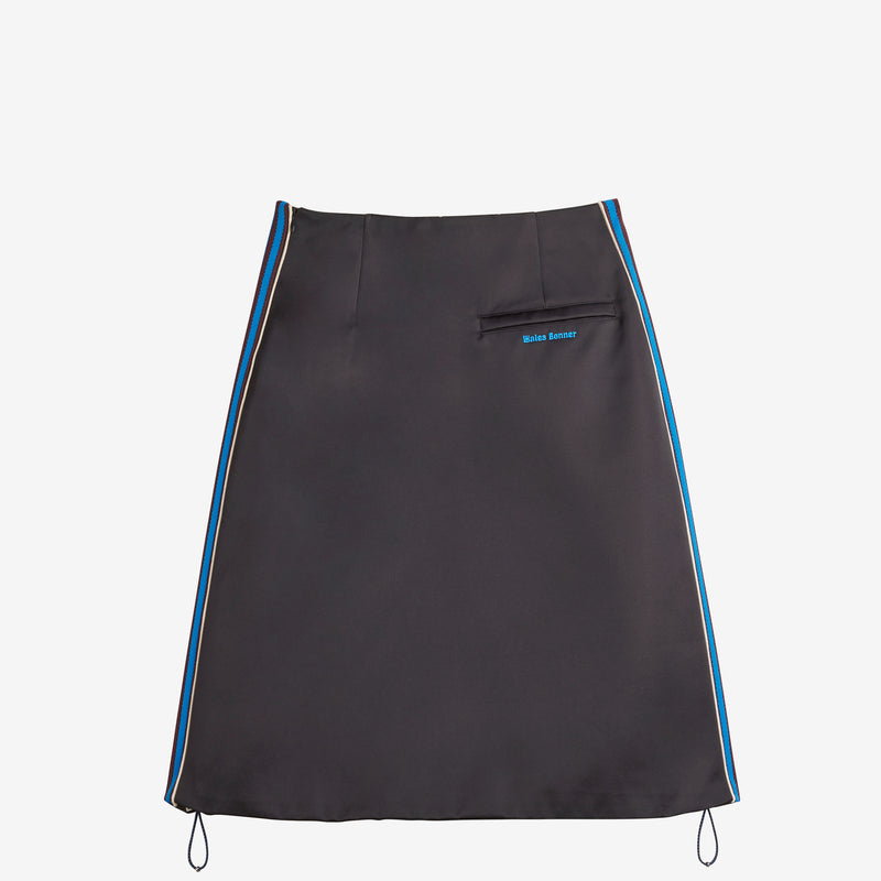 Wales Bonner x Women's Satin Skirt Black Shorts