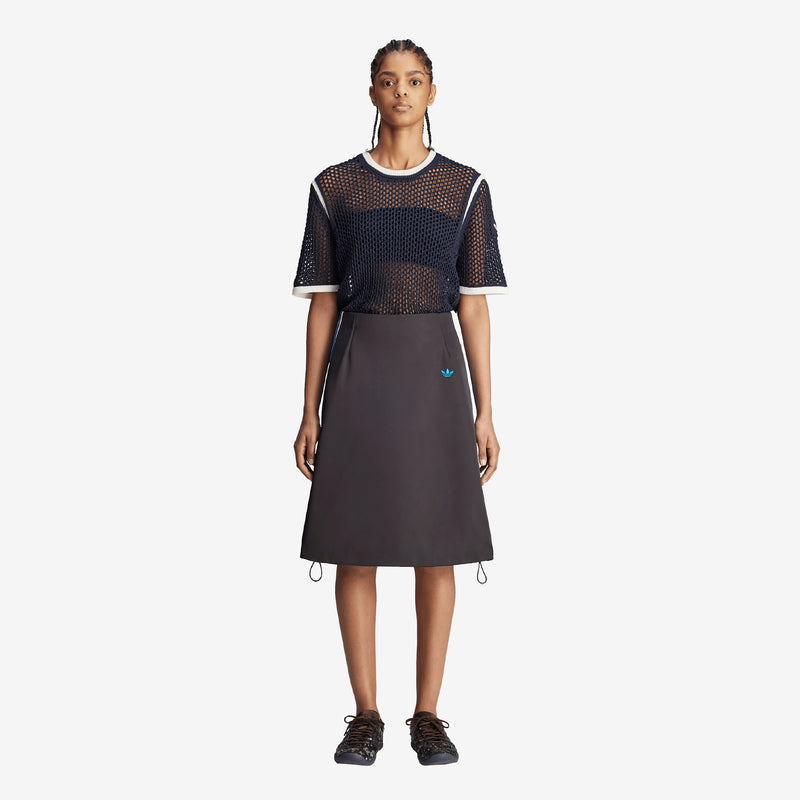 Wales Bonner x Women's Satin Skirt Black Shorts