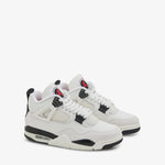 Air Jordan 4 Retro  'Flight Club' Sail | Black | University Red