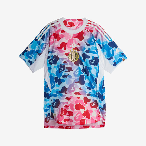 BAPE x Firebird Jersey Shock Blue Tees