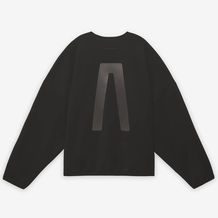 Fear of God Athletics x Suede Fleece Crewneck Black