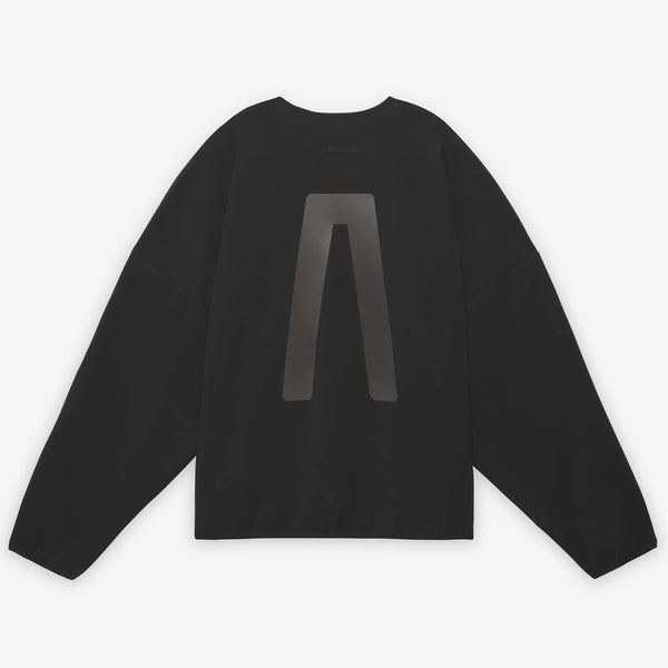 Fear of God Athletics x Suede Fleece Crewneck Black Jumpers
