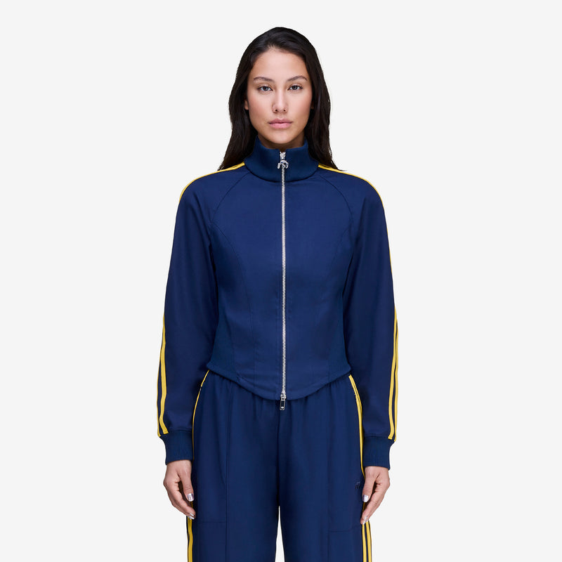 Miaou x Tracktop Collegiate Navy Jackets