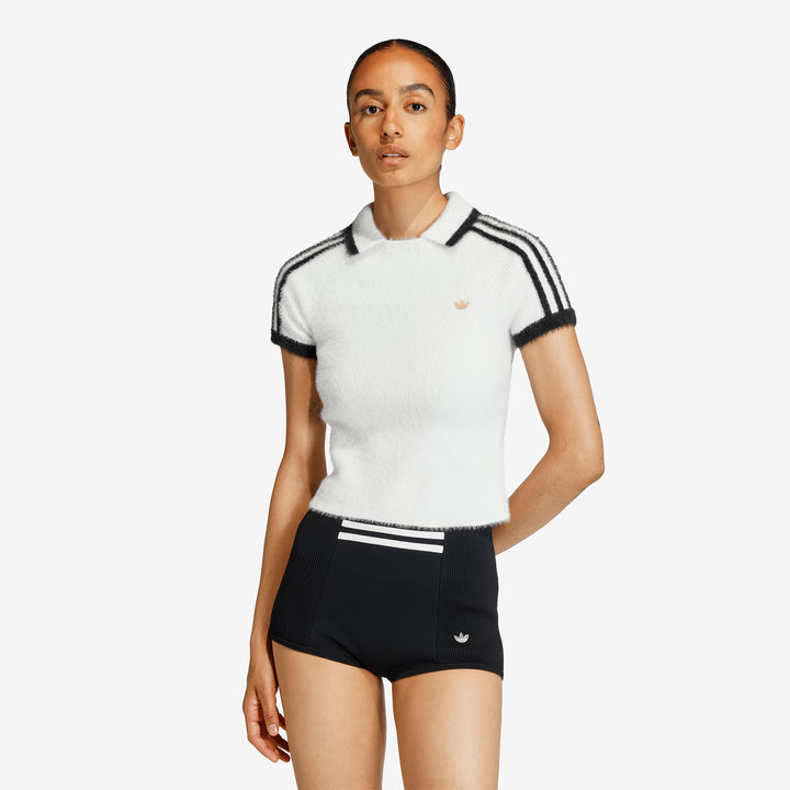 Women's Knitted Cali T-Shirt Off White