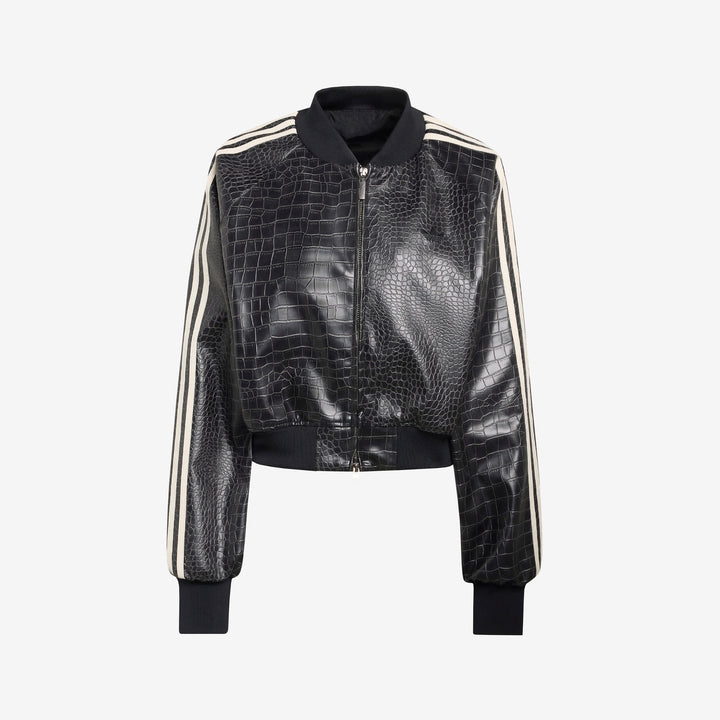 Pleather Jacket Black Front