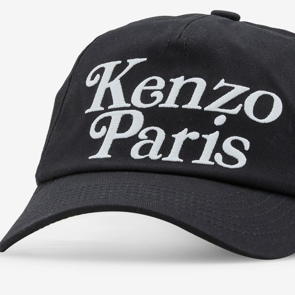 'KENZO Utility' Cotton Cap Black