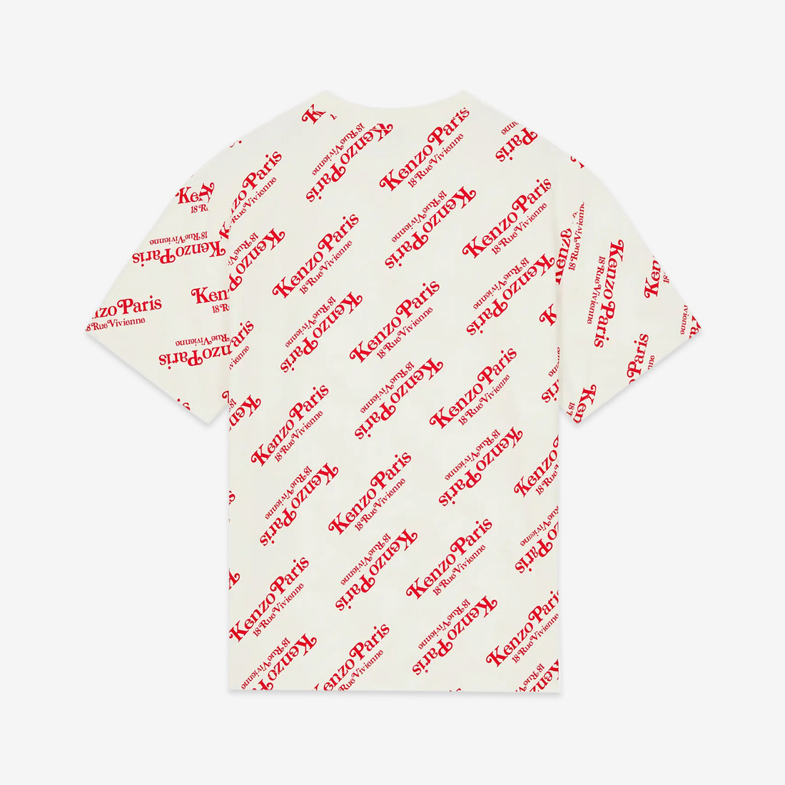 Unisex 'KENZO by Verdy' Oversized T-Shirt Off White Tees