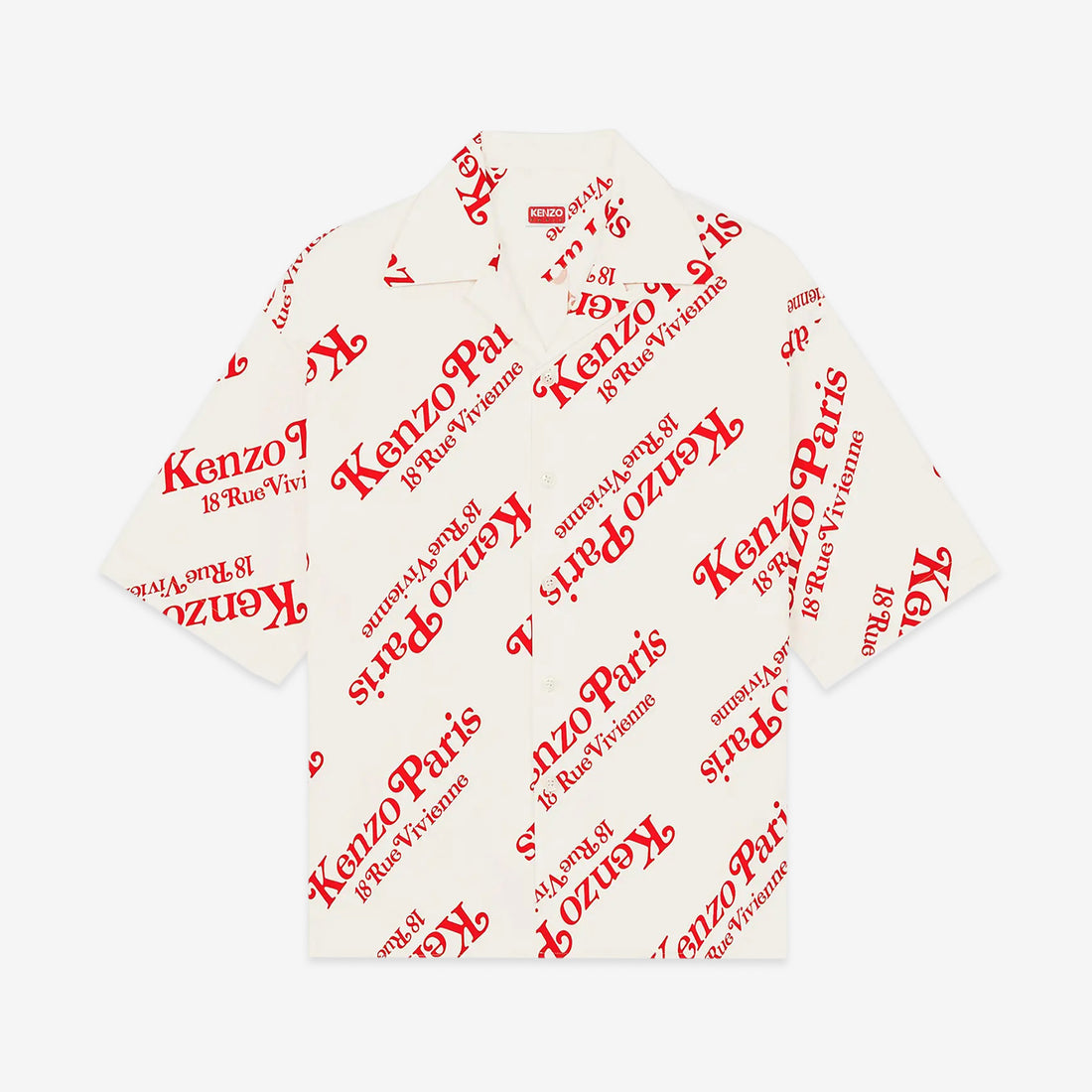 'KENZO by Verdy' Boxy Shirt Off White Shirts