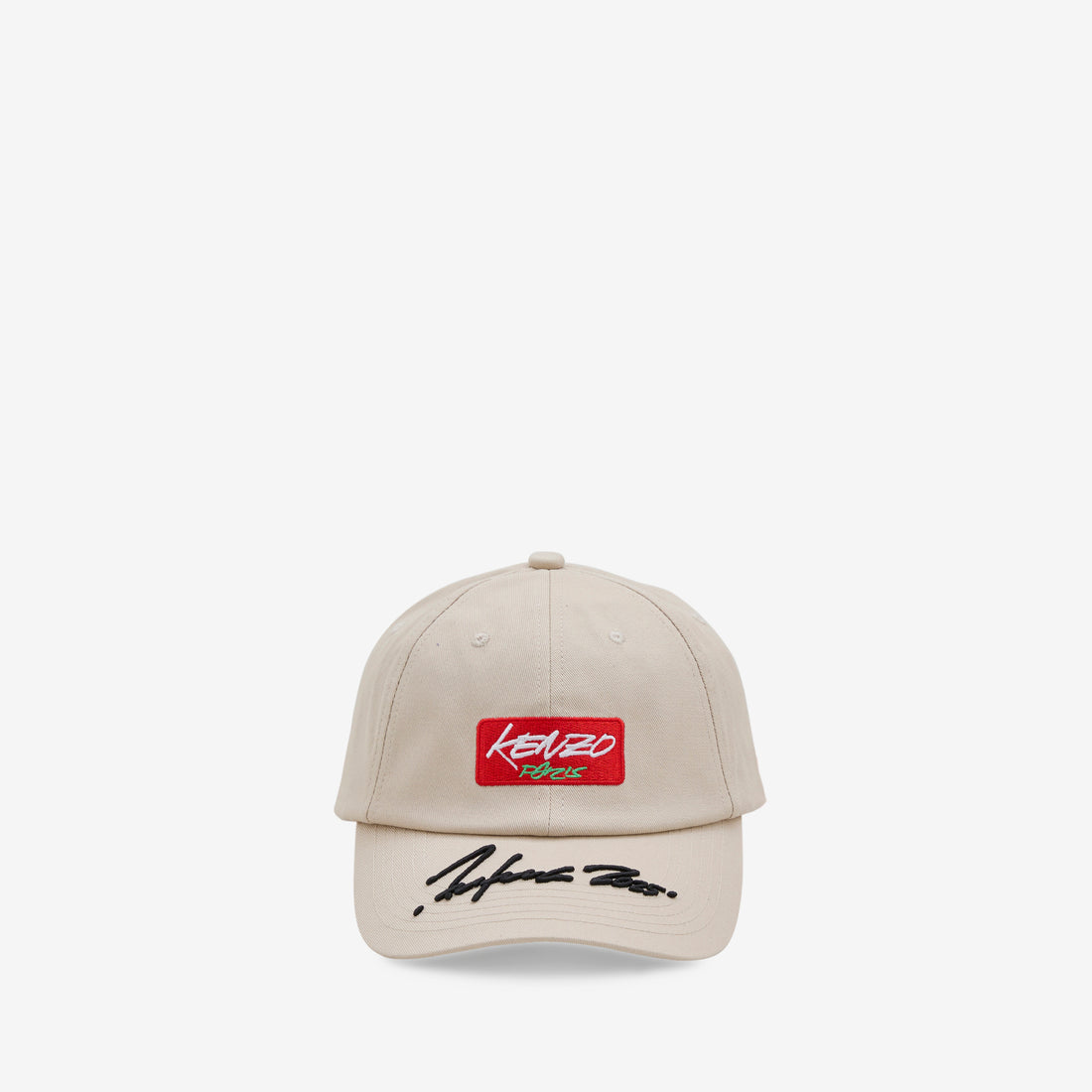 'KENZO x Futura 2000' Embroidered Cap Beige Headwear