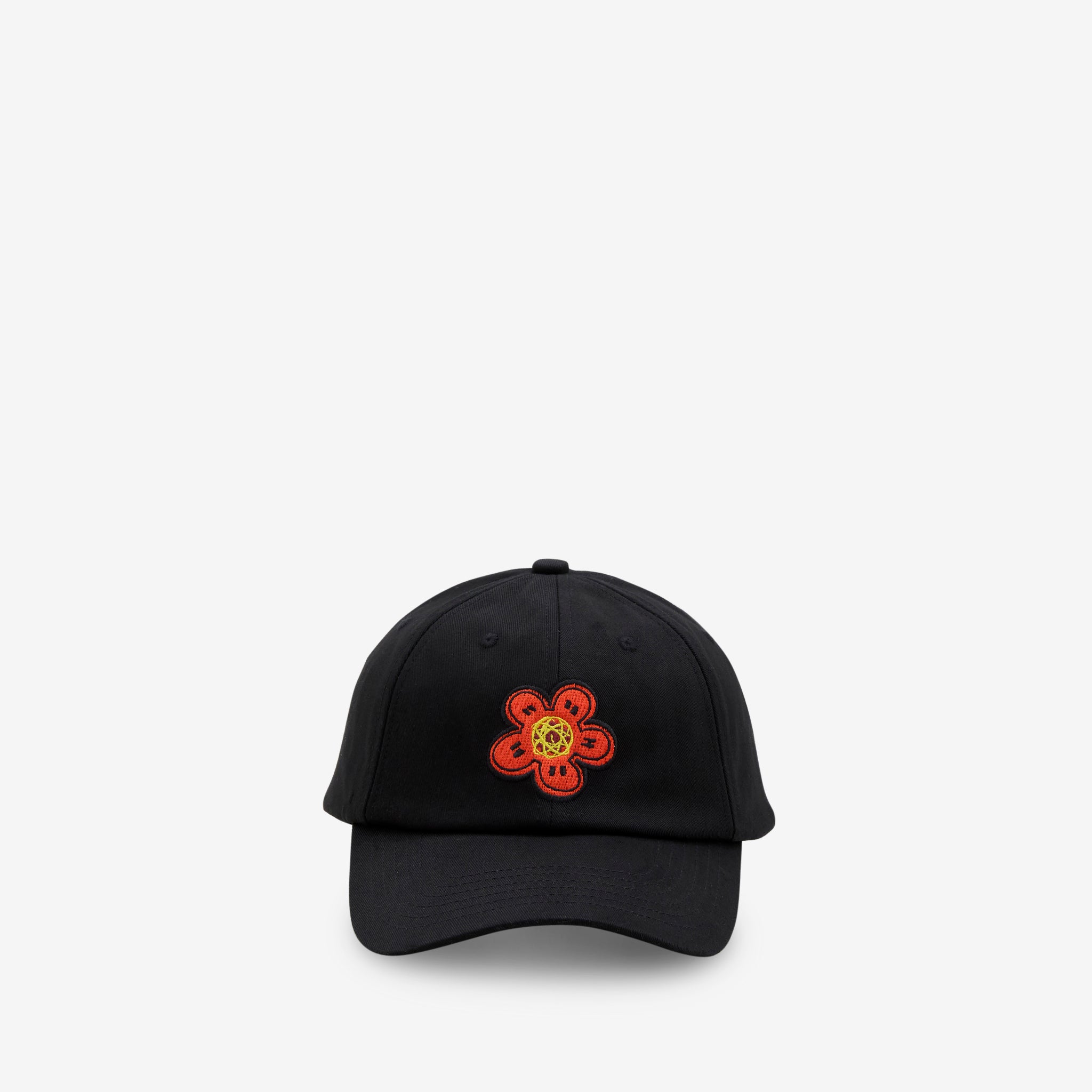 KENZO x Futura 2000' Embroidered Flower Cap Black – Above