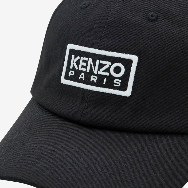 'KENZO TAG' Cap Black Headwear