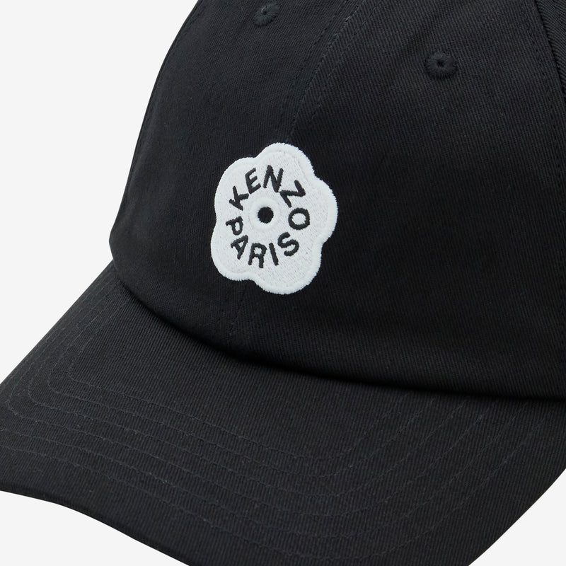 'KENZO UTILITY' Embroidered Cap Black Headwear