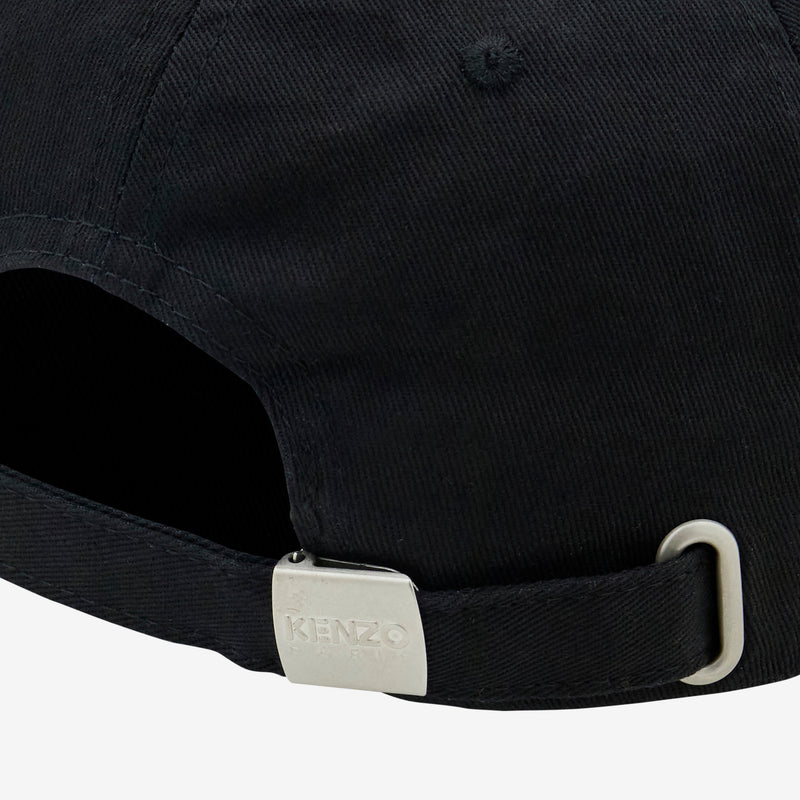 'KENZO VERDY MARKET' Embroidered Cap Black Headwear
