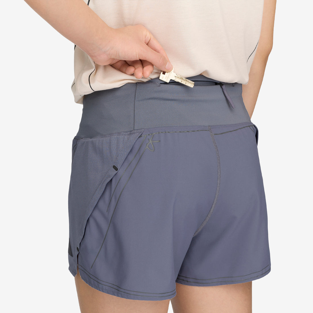 Song for the Mute x Women's adi365 Running Shorts 3" Onix Shorts
